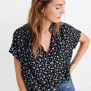 Madewell | Drapey Shirt in Baby's Breath | XXS